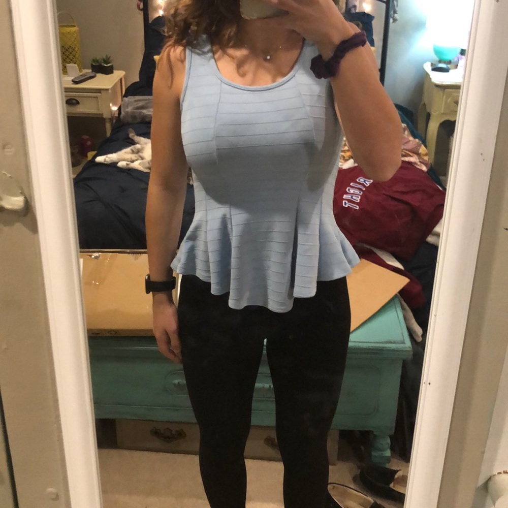 Flared out tank top
